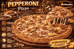 9 Inch Pepperoni Pizza