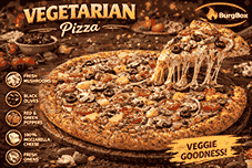 14 Inch Vegetarian Pizza