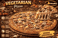 12 Inch Vegetarian Pizza