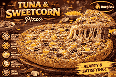 12 Inch Tuna & Sweetcorn Pizza