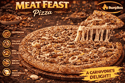 9 Inch Meat Feast Pizza