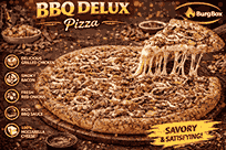 12 Inch Bbq Delux Pizza