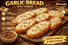 12 Inch Garlic Bread With Cheese