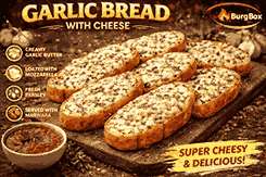 9 Inch Garlic Bread With Cheese