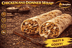 Chicken And Donner Wrap