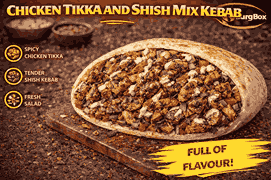 Chicken Tikka And Shish Mix Kebab