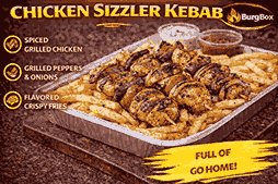 Chicken Sizzler Kebab