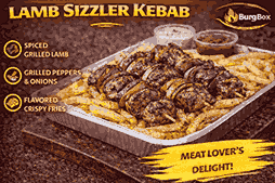 Lamb Sizzler Kebab