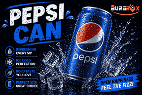250ml Pepsi Can